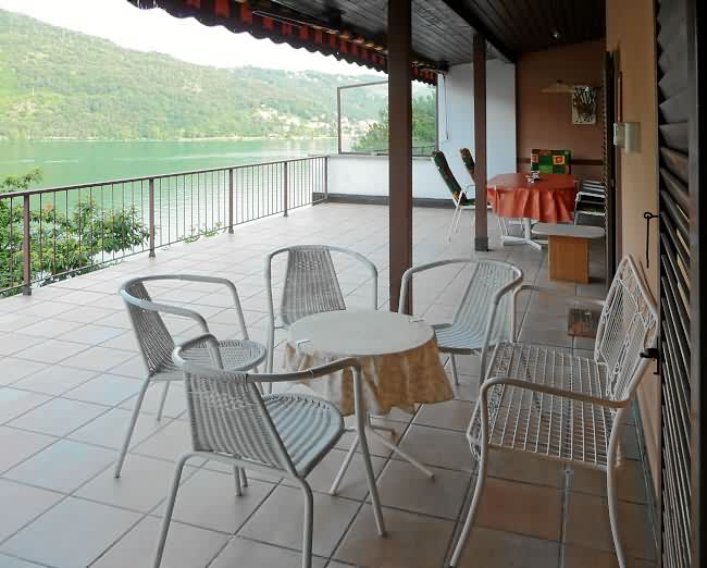 4,5 room holiday house 'Casa la Roccia', Riva da Burò 24, Morcote, Lago di Lugano