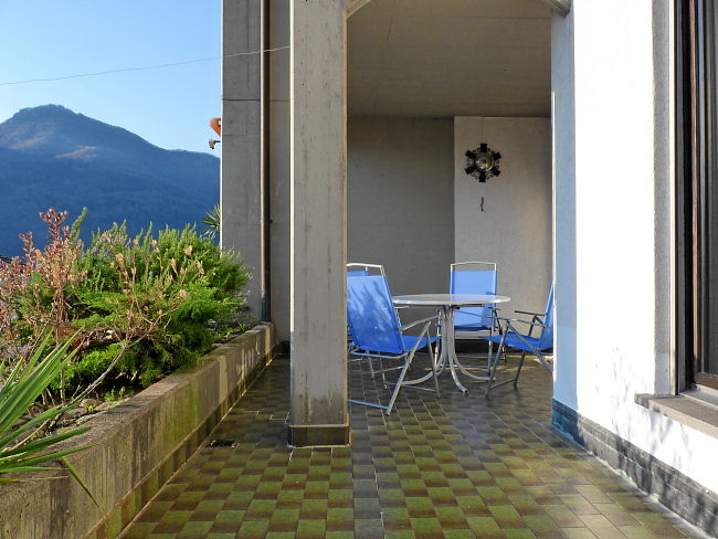 2-Zimmer- Ferienwohnung, Villaggio Colombaio, Riva Lago Colombaio 4a, Vico Morcote, Luganersee