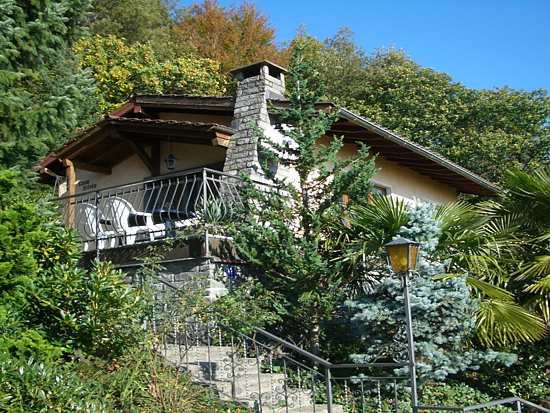 3-Zimmer- Ferienhaus 'Casa Silvia', Via Botanico 11, Carona, Luganersee