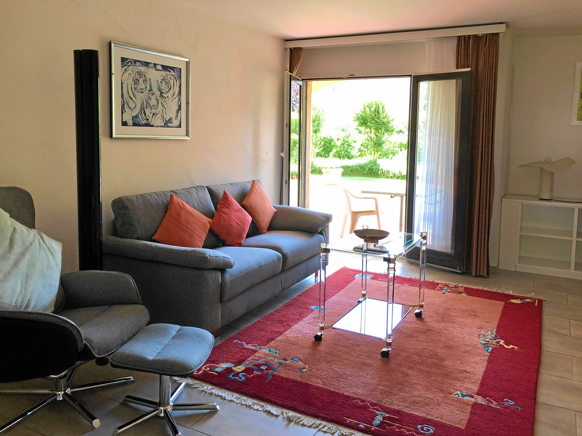 1,5-Zimmer- Ferienwohnung 'Residenza Parcolago', Via San Michele 50, Caslano, Luganersee